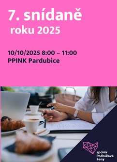 7. snídaně roku 2025 Spolku podnikavé ženy