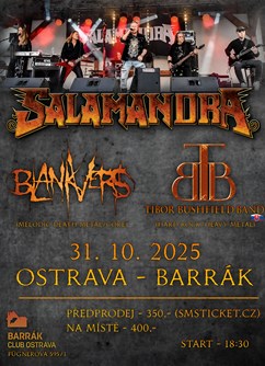 Salamandra, Blankvers, Tibor Bushfield band