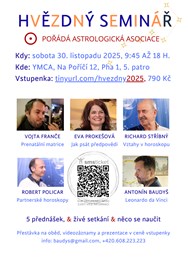 Hvězdný seminář 2025