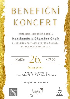 Northumbria Chamber Choir - benefiční koncert pro Amelii