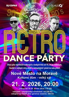 Retro dance party
