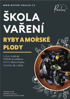 Škola vaření s Romanem Paulusem - Ryby a mořské plody