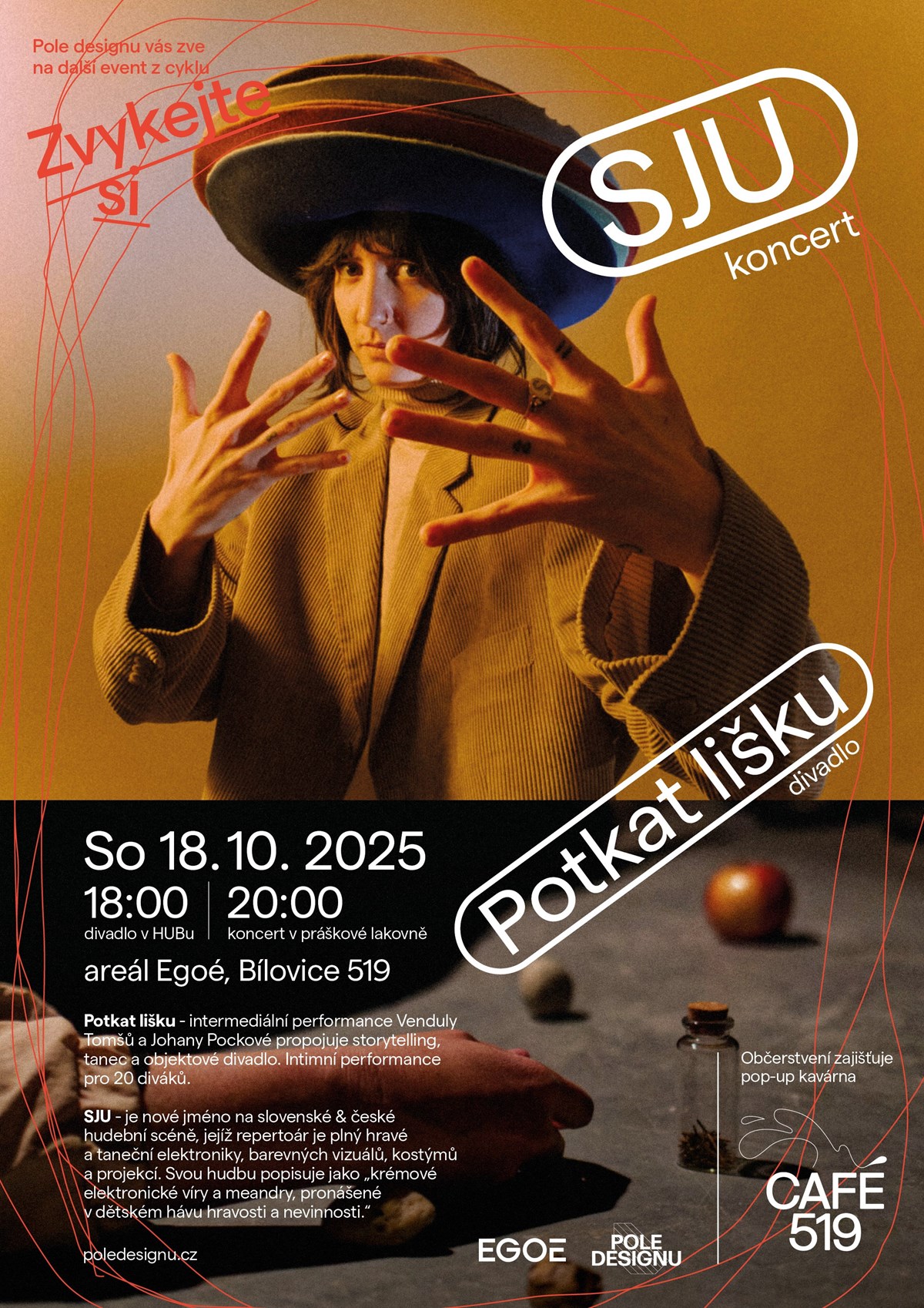 SJU a Potkat Lišku na Poli designu