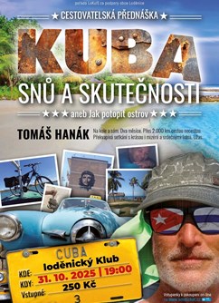 Tomáš Hanák - Kuba, cestovatelská přednáška