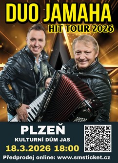 Koncert DUO JAMAHA - HIT TOUR 2026 - Plzeň