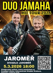 Koncert DUO JAMAHA - HIT TOUR 2026 - Jaroměř