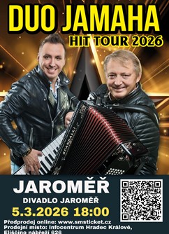 Koncert DUO JAMAHA - HIT TOUR 2026 - Jaroměř