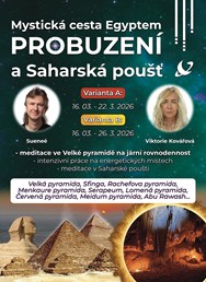 Mystická cesta Egyptem: Probuzení a Saharská poušť