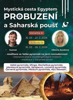 Mystická cesta Egyptem: Probuzení a Saharská poušť