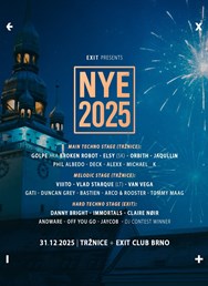 EXIT presents: NYE 2025 [Tržnice + Exit]