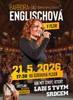 Barbora Englischová - Detoxikuj tour 2026 - Plzeň