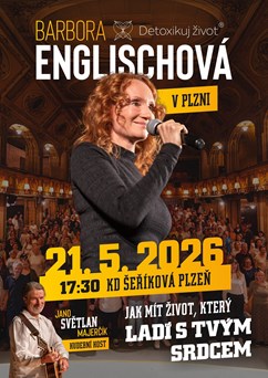 Barbora Englischová - Detoxikuj tour 2026 - Plzeň