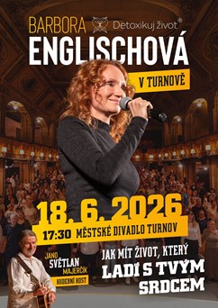 Barbora Englischová - Detoxikuj tour 2026 - Turnov