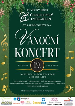 Vánoční koncert Českolipského Evergreenu