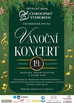 Vánoční koncert Českolipského Evergreenu