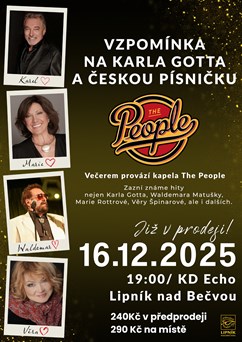 Vánoční koncert: Vzpomínka na Karla Gotta a českou písničku
