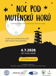 Noc pod Mutěnsků horů 2026