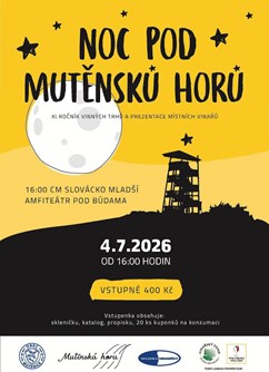 Noc pod Mutěnsků horů 2026