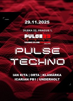 Pulse Techno w/ Ian Kita Icarian PB1 Klamarka Underholt Orta