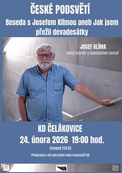ČESKÉ PODSVĚTÍ - beseda s Josefem Klímou