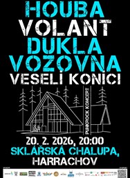 Houba, Volant, Veselí Koníci, Dukla Vozovna - Harrachov