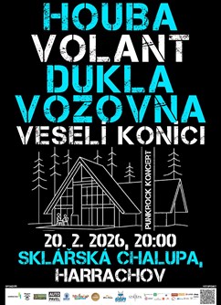 Houba, Volant, Veselí Koníci, Dukla Vozovna - Harrachov