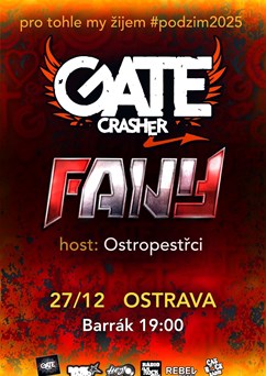 GATE Crasher, FANY a Ostropestřci v Ostravě