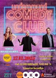 Underground Comedy Club / klub OKO / Havlíčkův Brod Underground Comedy Club / klub OKO / Havlíčkův Brod