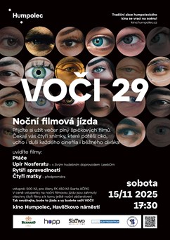 VOČI 29 - noční filmová jízda