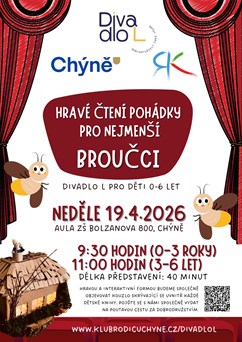 Hravé čtení pohádky Broučci (Divadlo L)