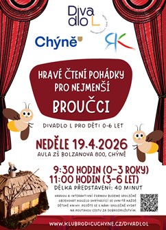 Hravé čtení pohádky Broučci (Divadlo L)