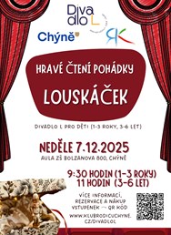 Hravé čtení pohádky Louskáček (Divadlo L)