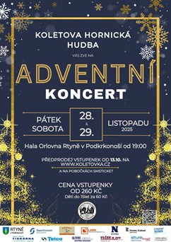 Adventní koncert Koletovy hornické hudby