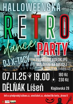 Halloweenská  Retro Dance Party