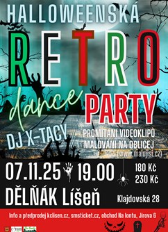 Halloweenská  Retro Dance Party