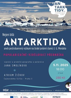 Nejen bílá ANTARKTIDA - přednáška