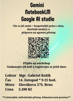 Gemini a další nástroje od Google - prakticky, efektivně