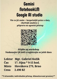 Gemini a další nástroje od Google - prakticky, efektivně