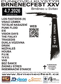 BRNĚNECFEST XXV. aneb punkovej klystýr