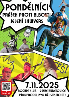 Pondělnící v Českých Budějovicích + PPB + Jelení Lawyers