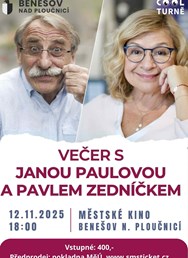 Večer s Janou Paulovou a Pavlem Zedníčkem