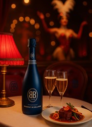 Champagne cabaret show by Besserat de Bellefon