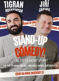 STAND-UP COMEDY: Tigran a Jakima - nové vtipy!