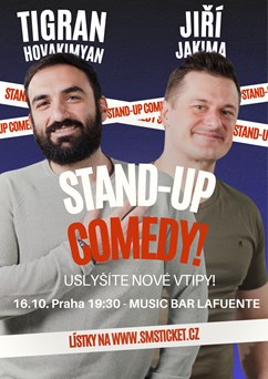 STAND-UP COMEDY: Tigran a Jakima - nové vtipy!