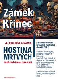 Zámek Křinec | Strašidelná prohlídka pro dospělé