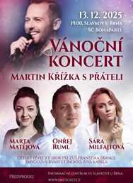 Vánoční koncert Martina Křížky a jeho přátel
