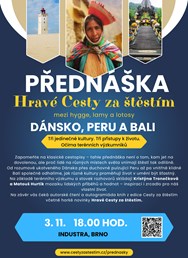 Hravé cesty za štěstím - mezi hygge, lamy a lotosy