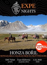 Mongolsko s velbloudem na nejvyšší horu