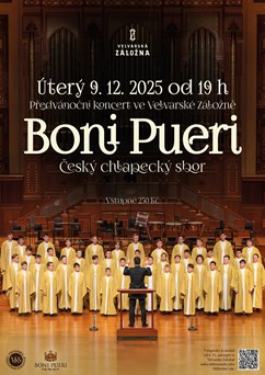 Boni Pueri - vánoční koncert ve Velvarské Záložně