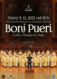 Boni Pueri - vánoční koncert ve Velvarské Záložně